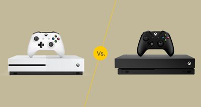 Xbox One S versus Xbox One X
