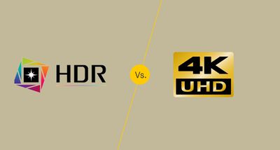 HDR versus 4K