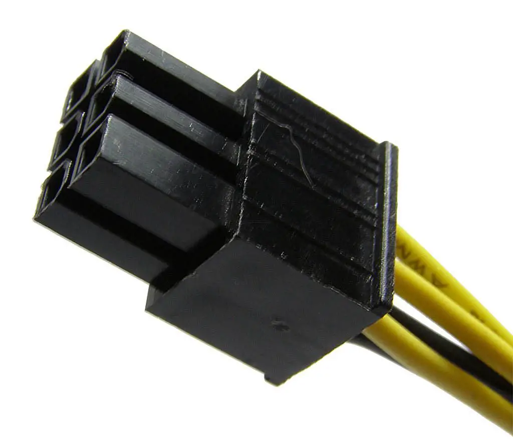 ATX 6-pins voedingsconnector Pinout-tabel