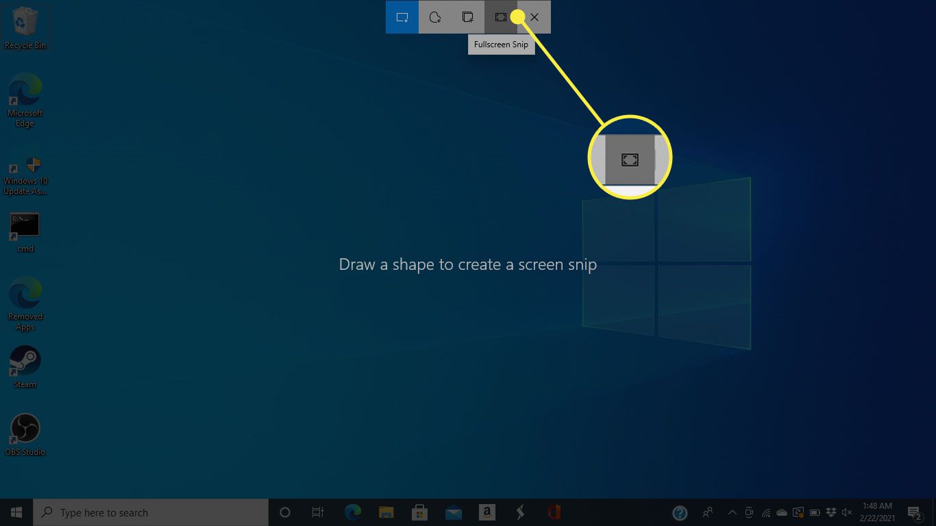 screenshot button on laptop steam
