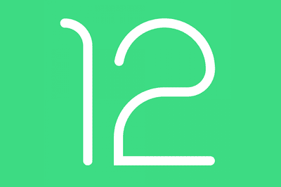 Verwacht Android 12-logo