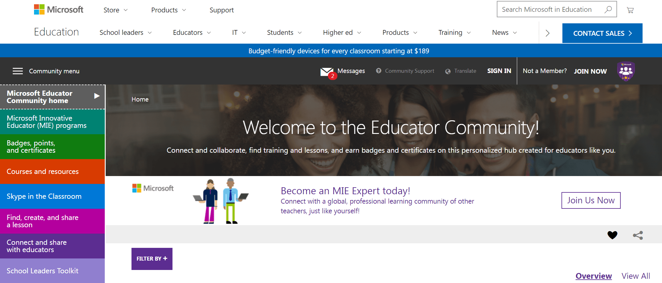 Microsoft Educator Community