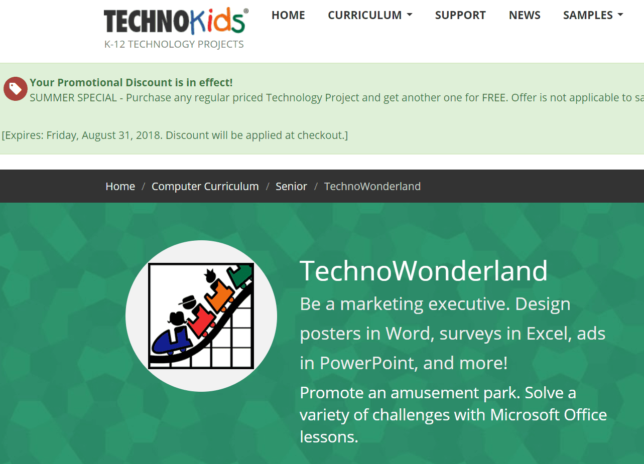 TechnoKids-website