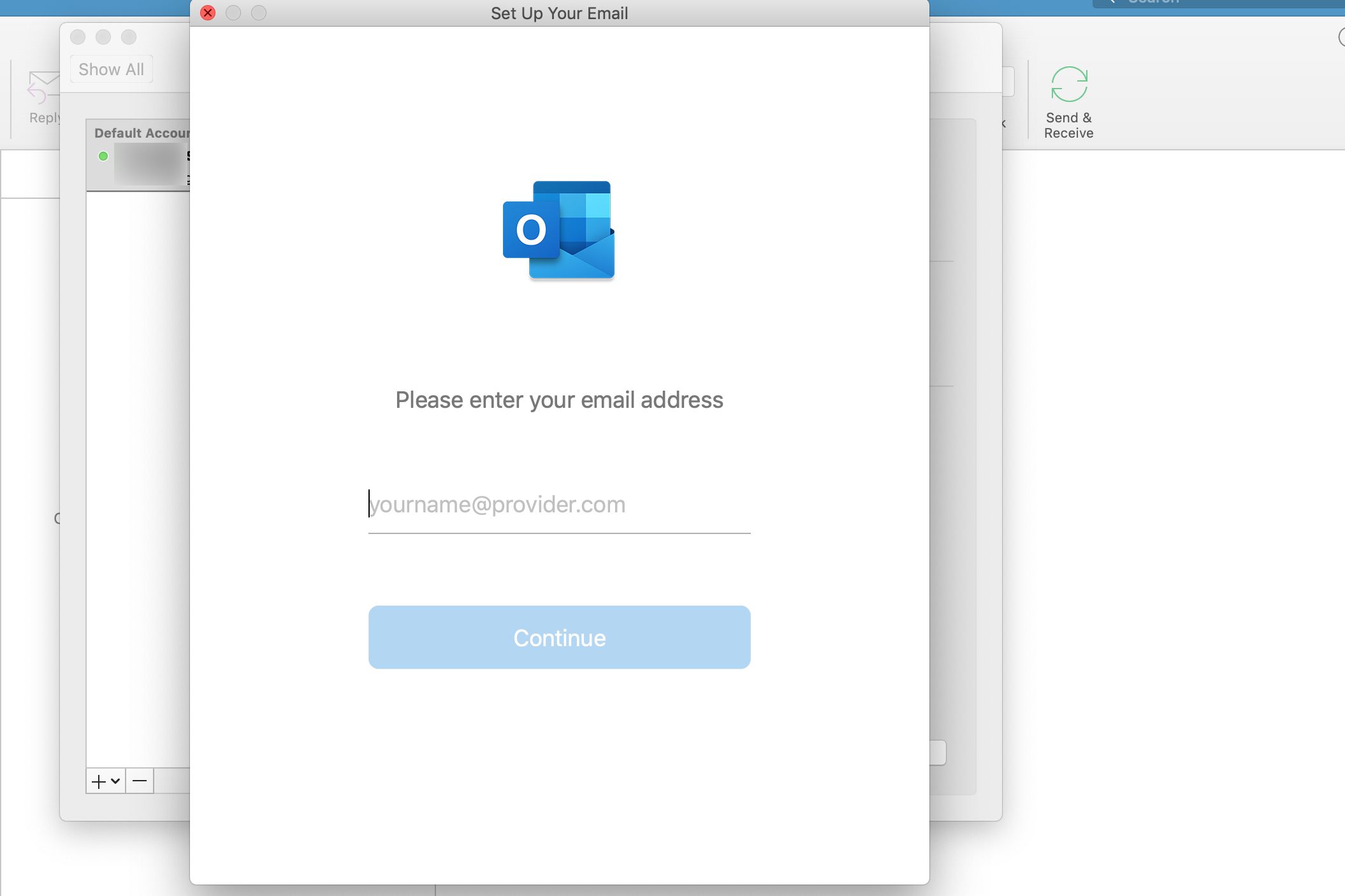 Outlook voor Mac Gmail instellen