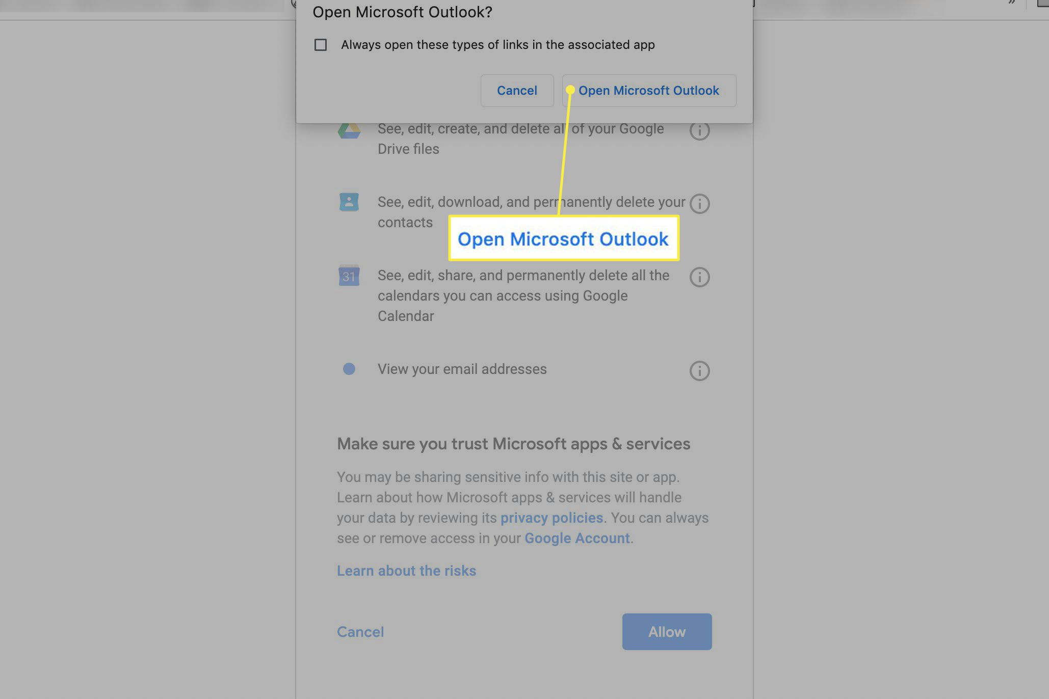 Open Microsoft Outlook om het proces voor het toevoegen van een account te voltooien