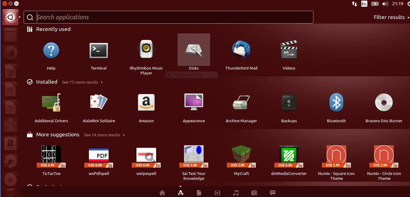Ubuntu-streepje
