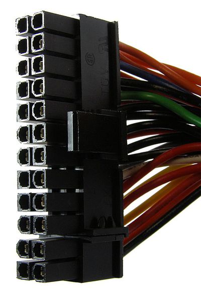 Pinout-tabel ATX-hoofdvoedingsconnector