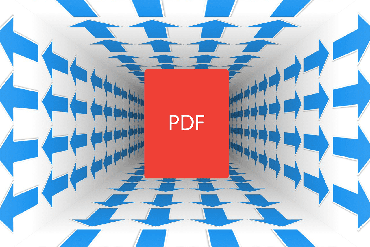 PDF-conversie illustratie