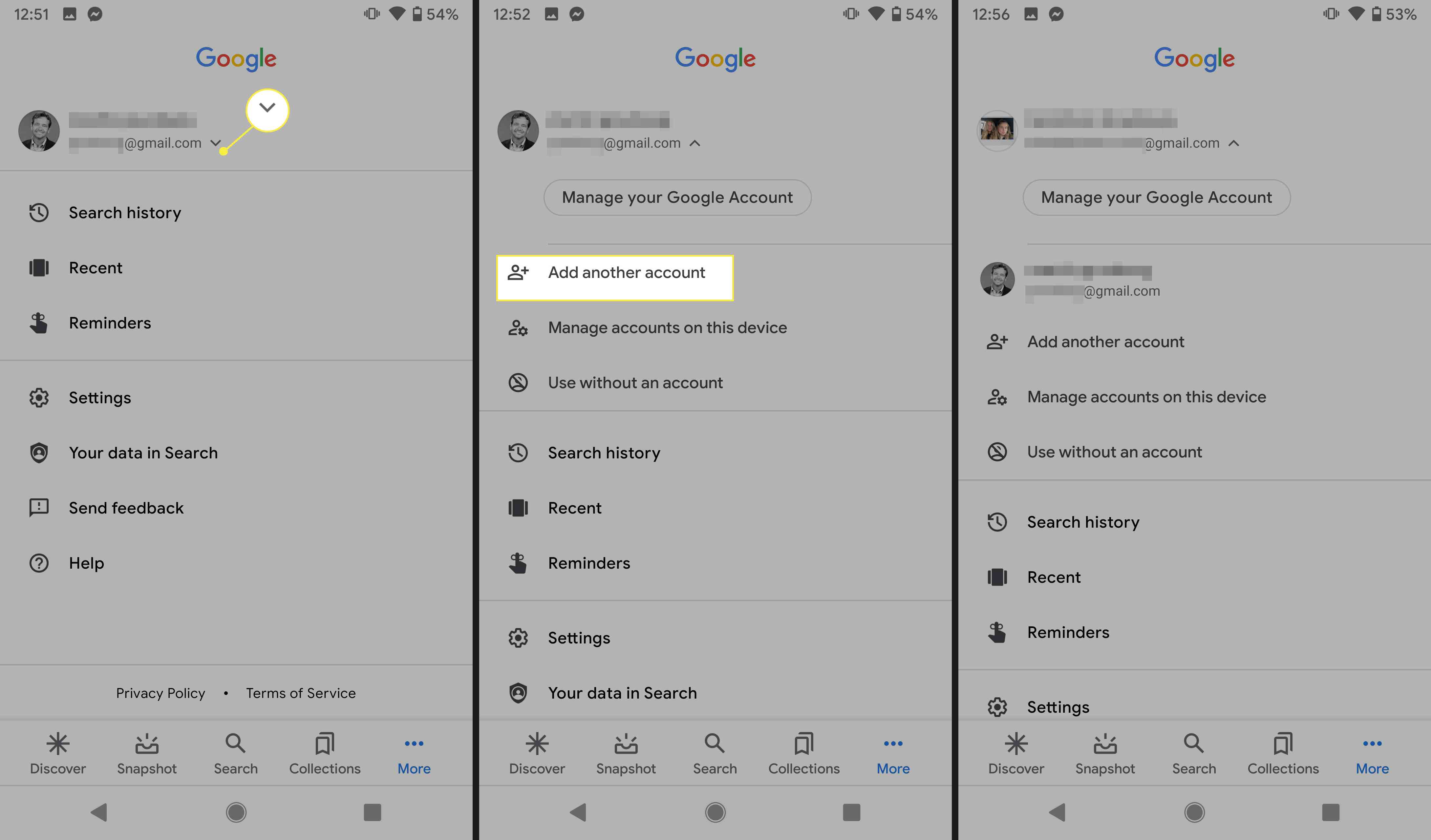 Een nieuw account toevoegen aan uw Google Android-apparaat