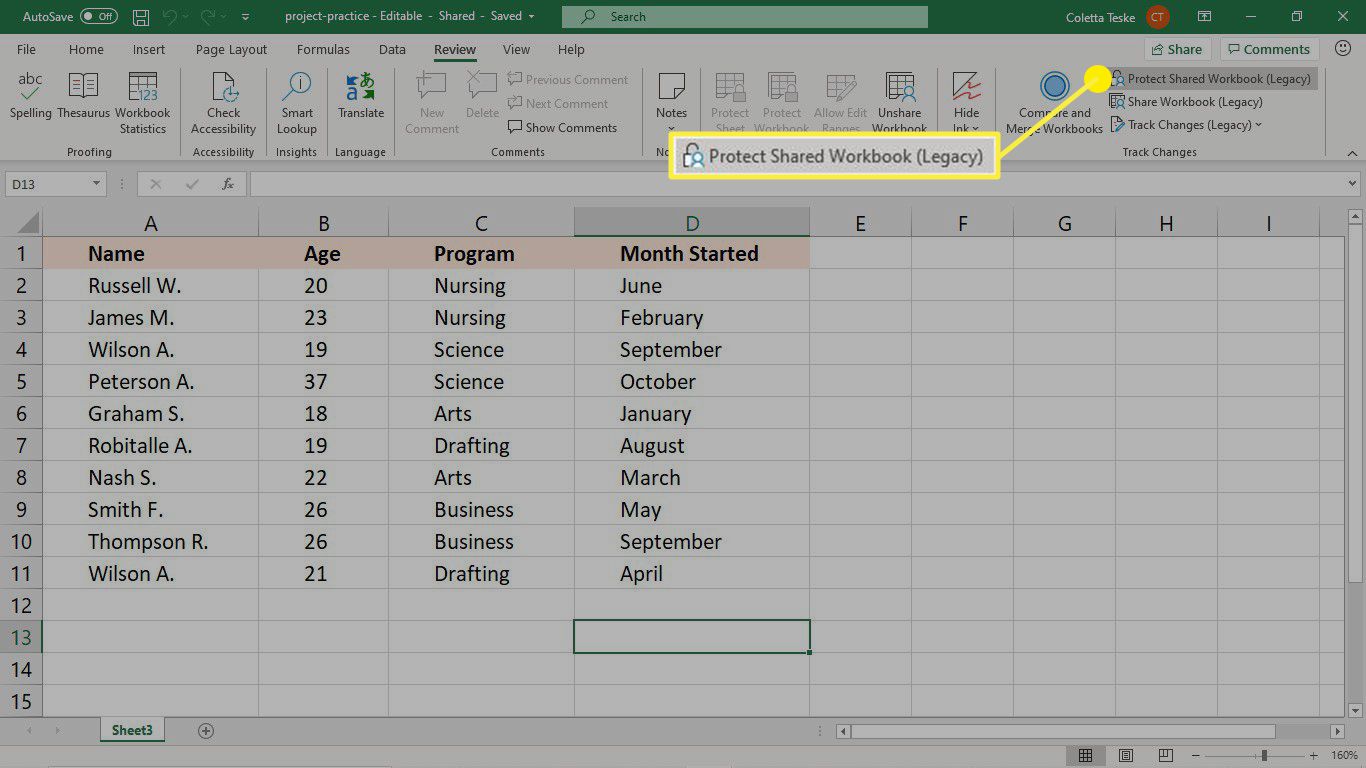 Wijzigingen bijhouden in excel gebruiken 2021