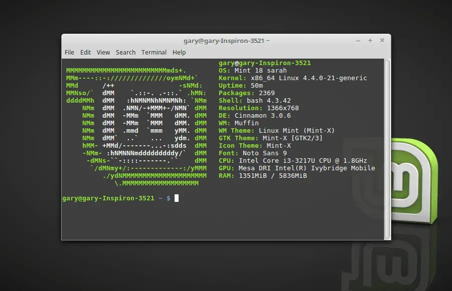 Het bashrc-bestand in de linux-terminal