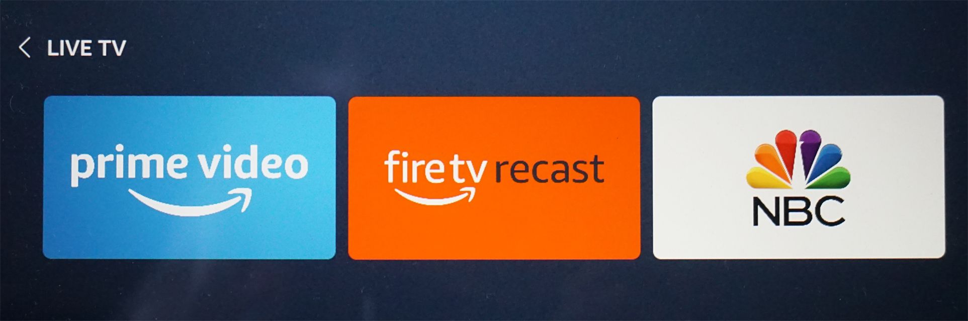 Echo Show - Keuze voor herschikking van Fire TV