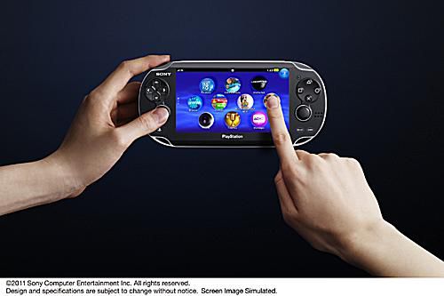 Het PS Vita-aanraakscherm