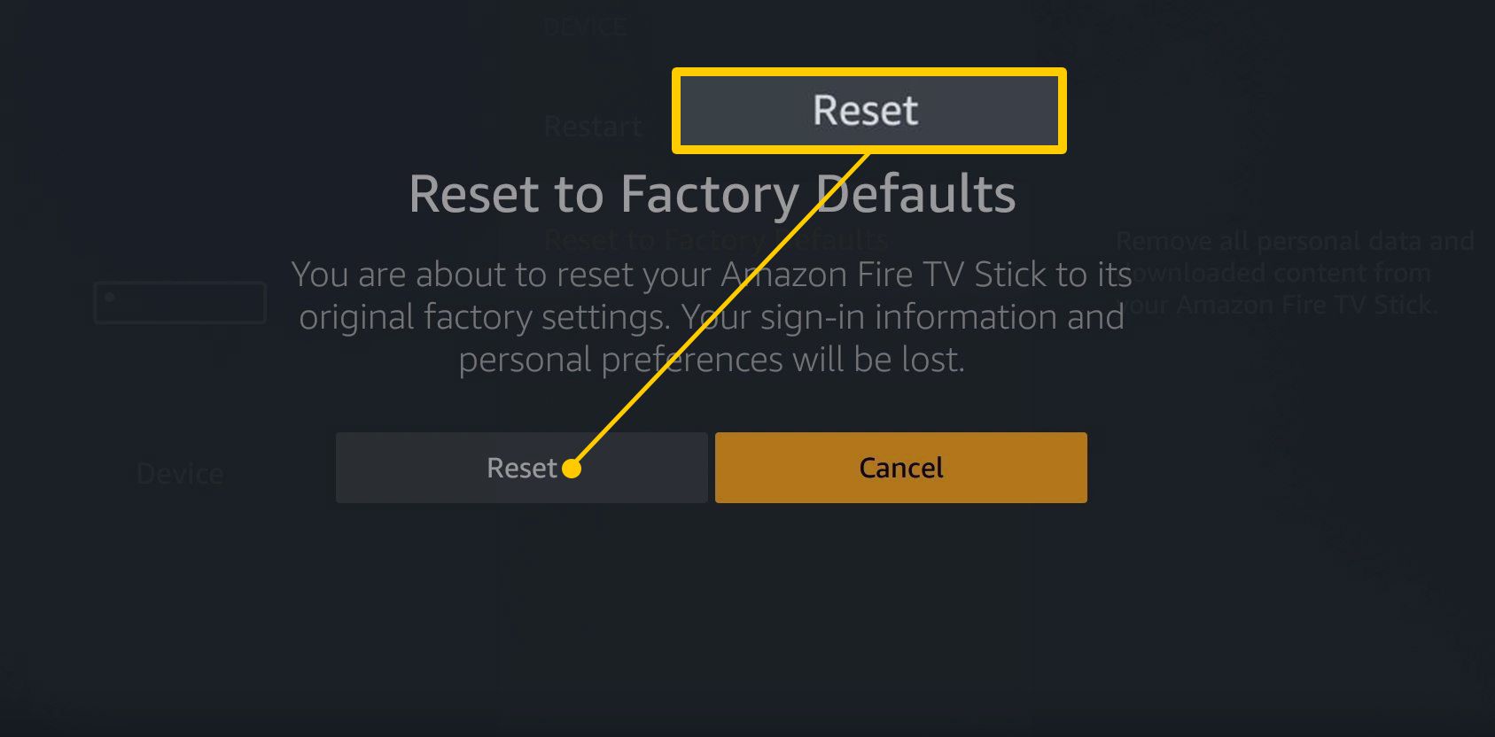 Fix Netflix code 100 fire tv stick