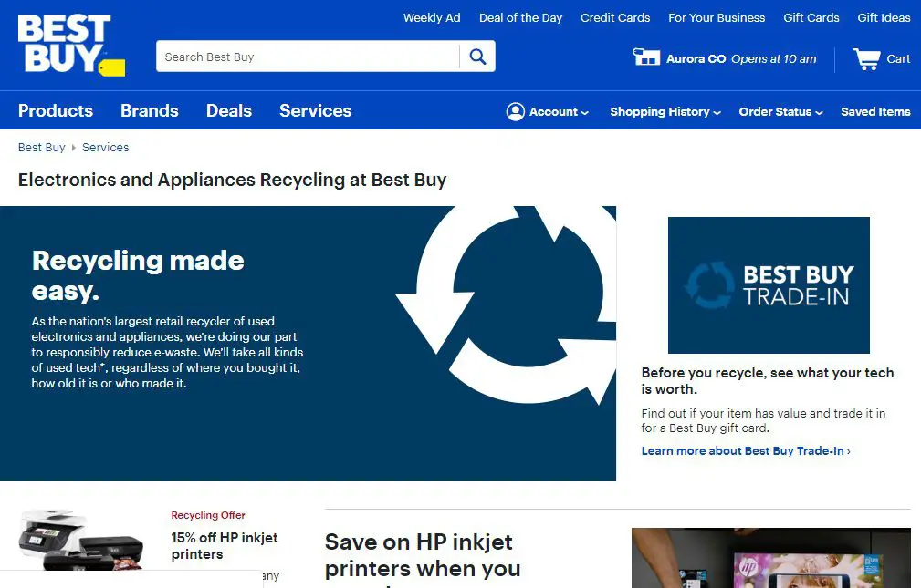 Best Buy-recyclingprogramma