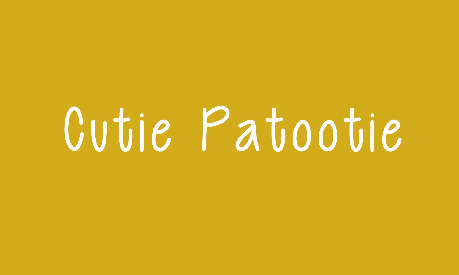 Schatje Patootie