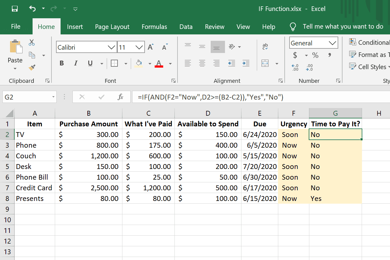 Hoe de if functie in excel te gebruiken 2021