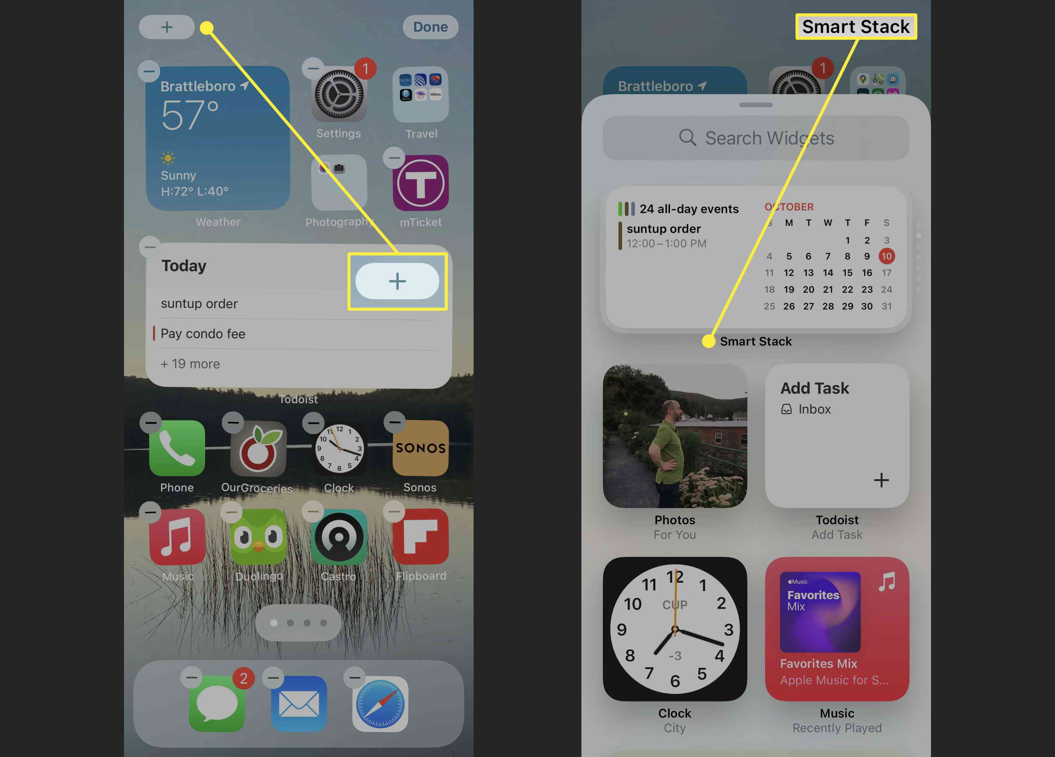 Widgets toevoegen op iPhone 2021