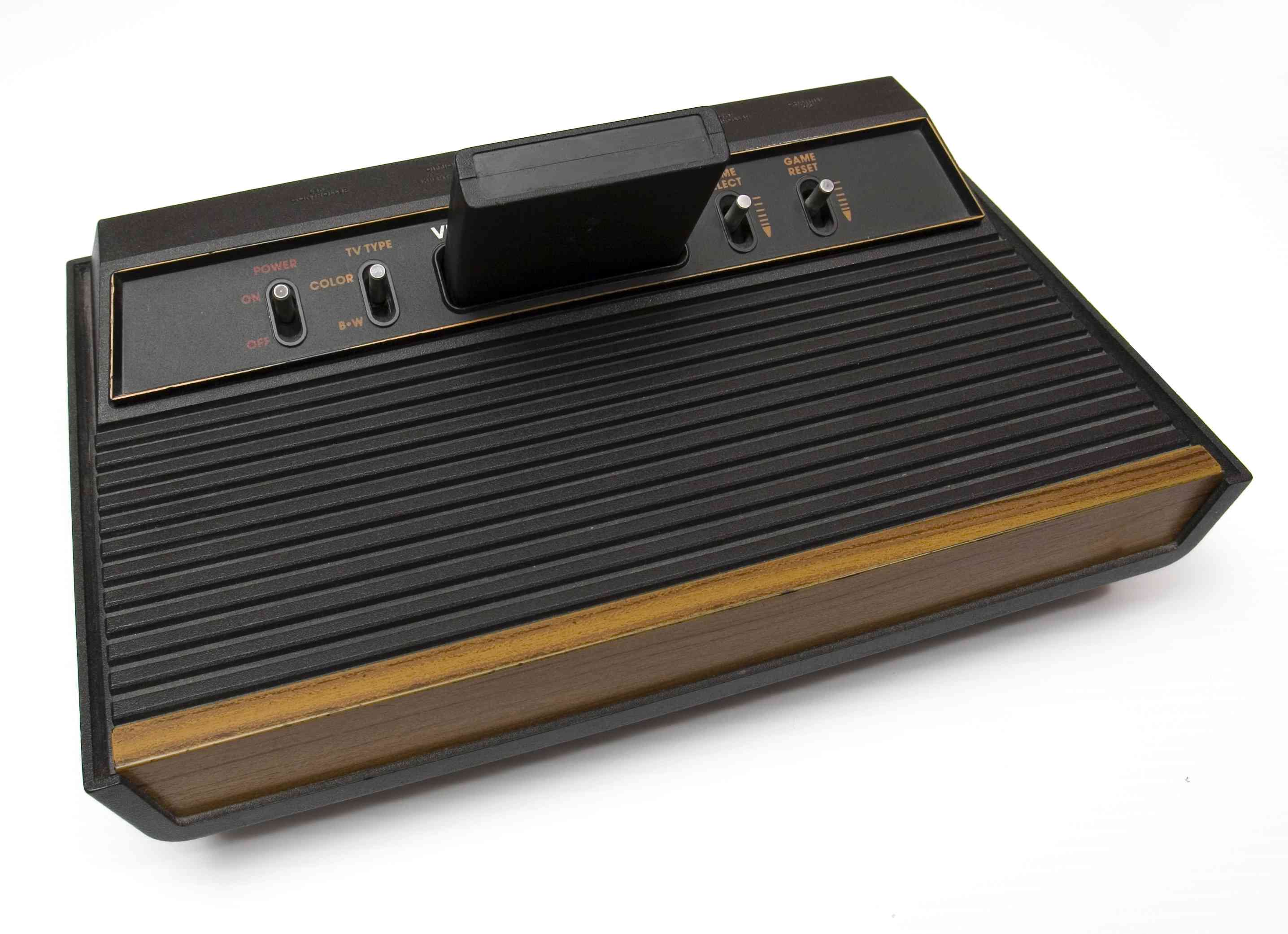 Een Atari Game-systeem.