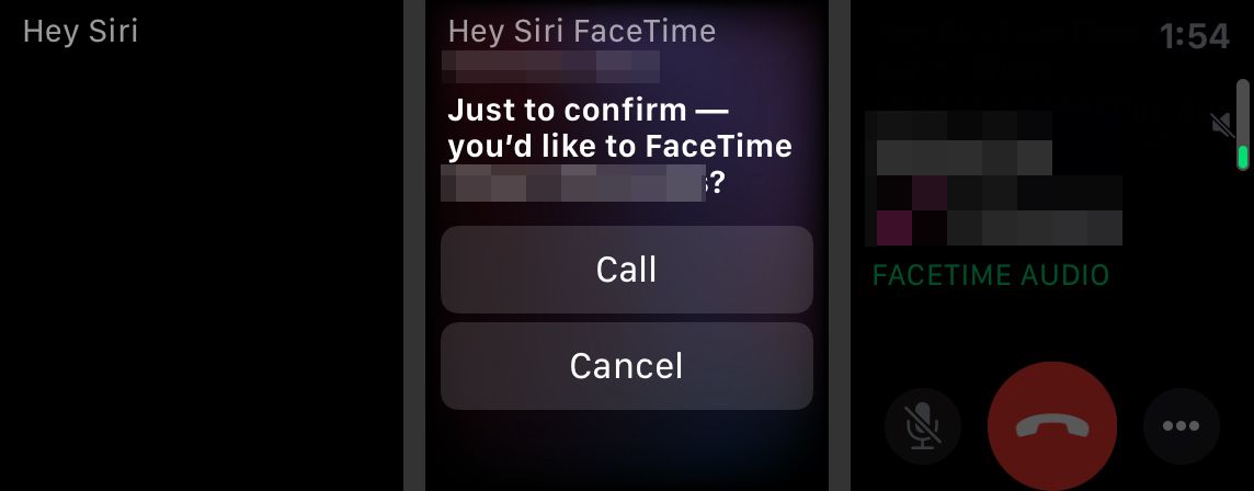 Hallo Siri, FaceTime, FaceTime-audio