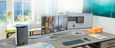 HP Pavilion Wave op een bureau