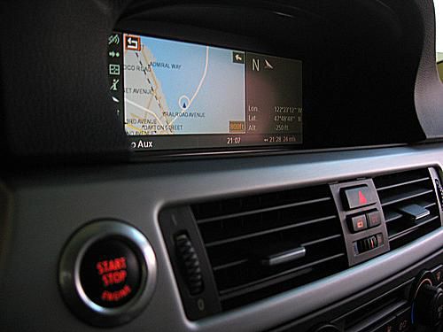 BMW iDrive-navigatie