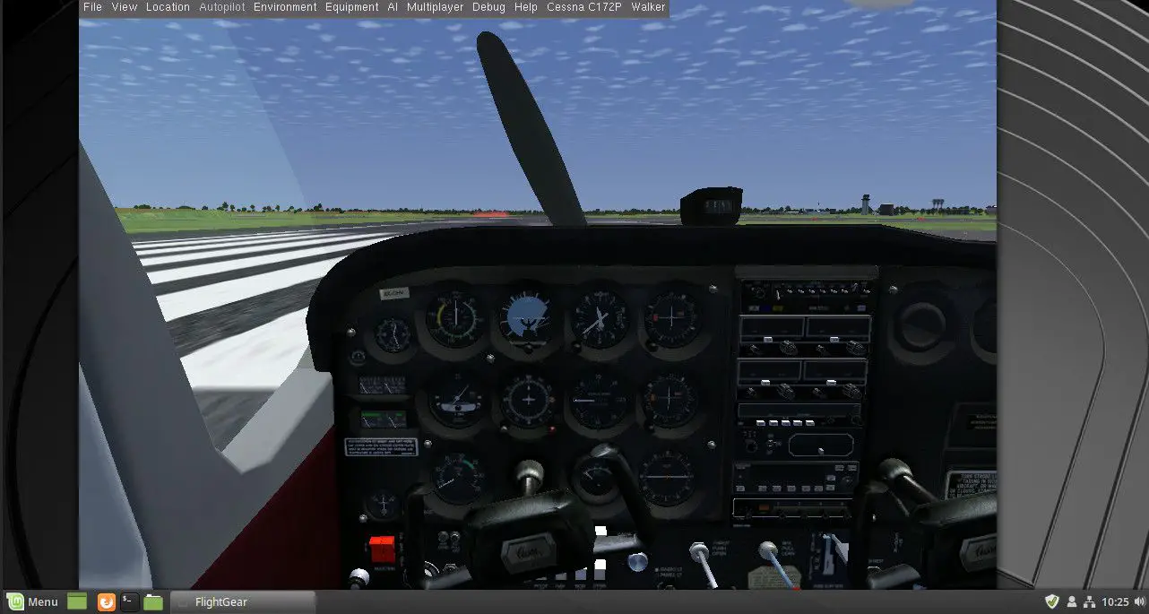 Flightgear op Linux