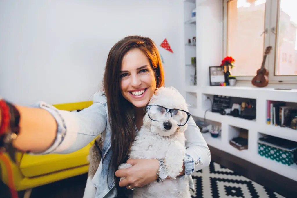 selfie with cute little dog with eyeglasses 595737544 562674d335a74d94828f7a5d7fe1f6b2