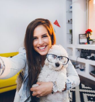 selfie with cute little dog with eyeglasses 595737544 562674d335a74d94828f7a5d7fe1f6b2