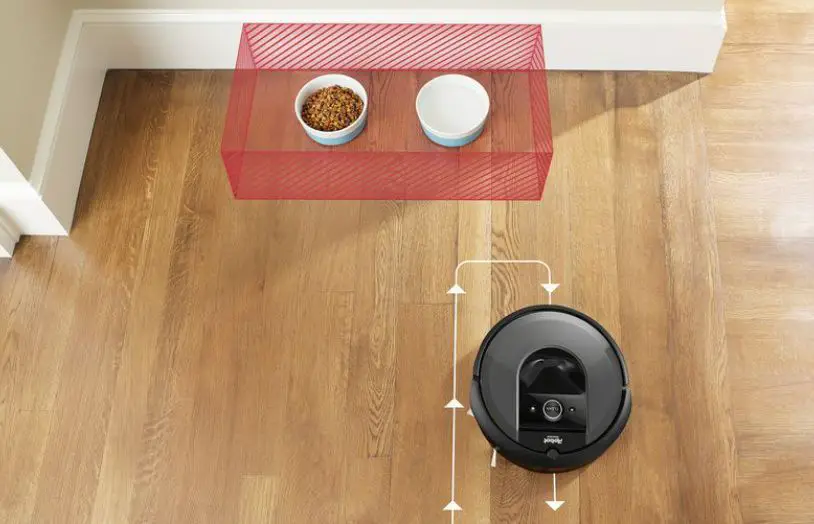 Roomba gebruikt AI om hondenbakken op een vloer te vermijden.