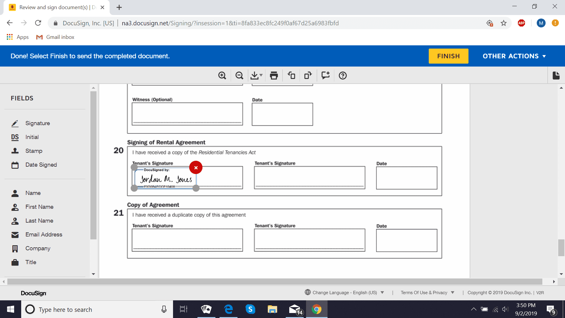 PDF ondertekend