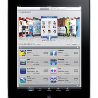 iPad app-winkel
