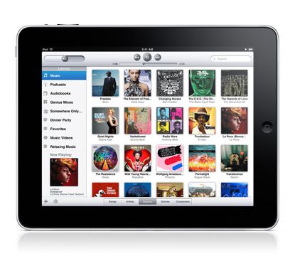 iPad muziek-app