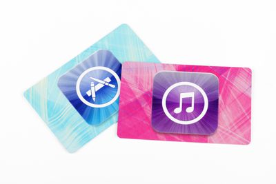 Apple iTunes Store-kaarten