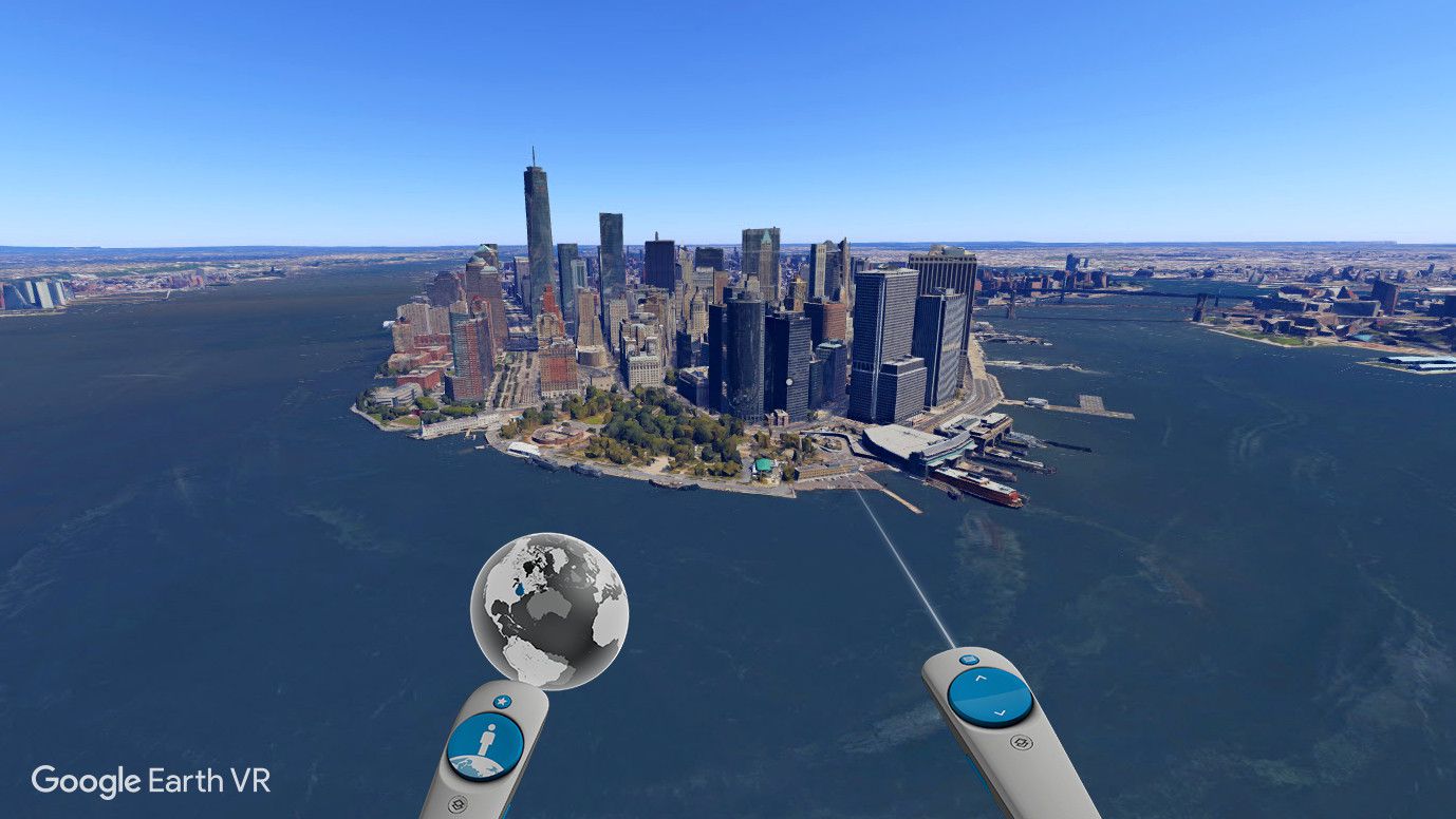 Schermopname van de EVEREST VR-app