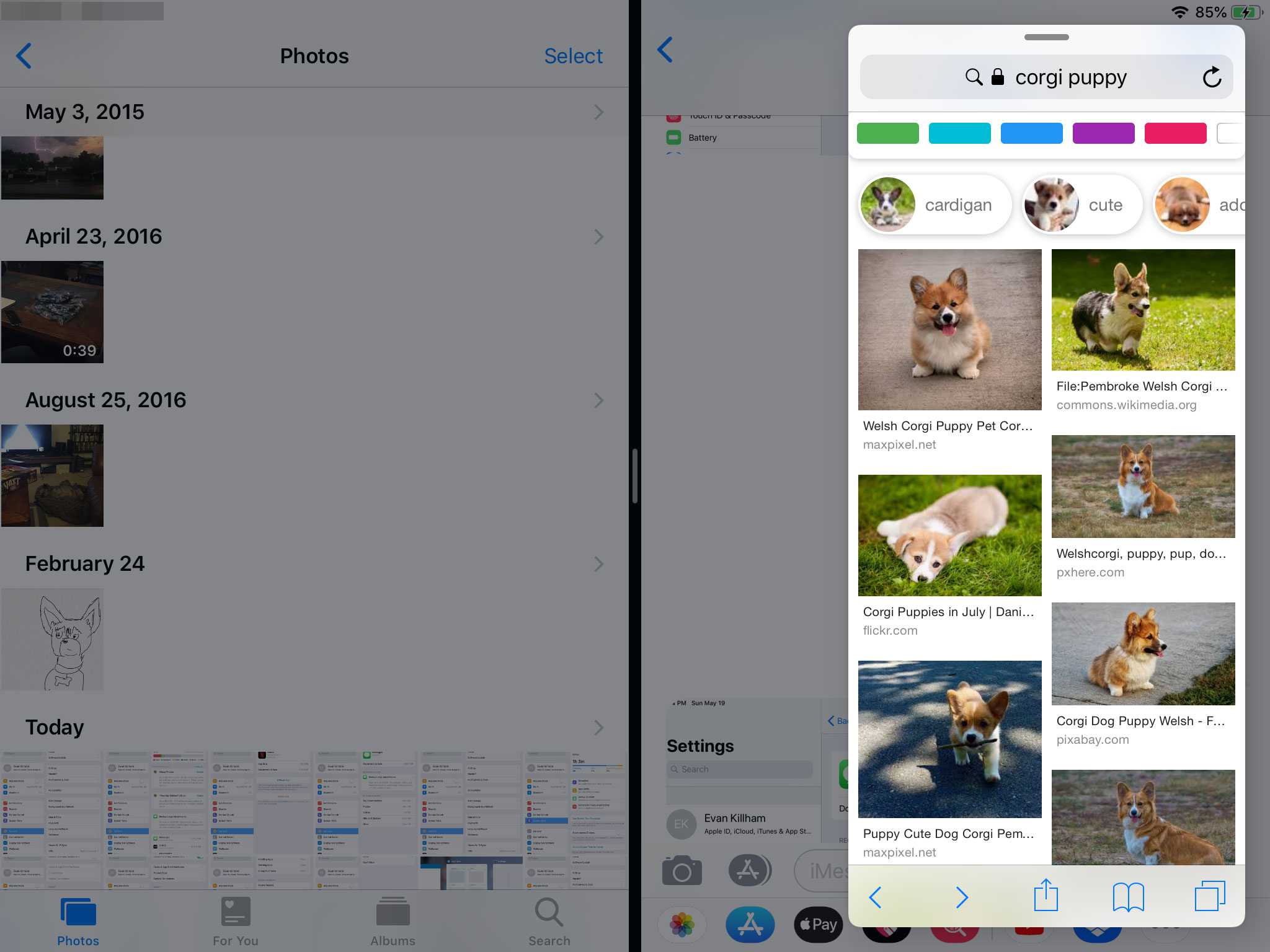 Drie apps tegelijk openen op een iPad