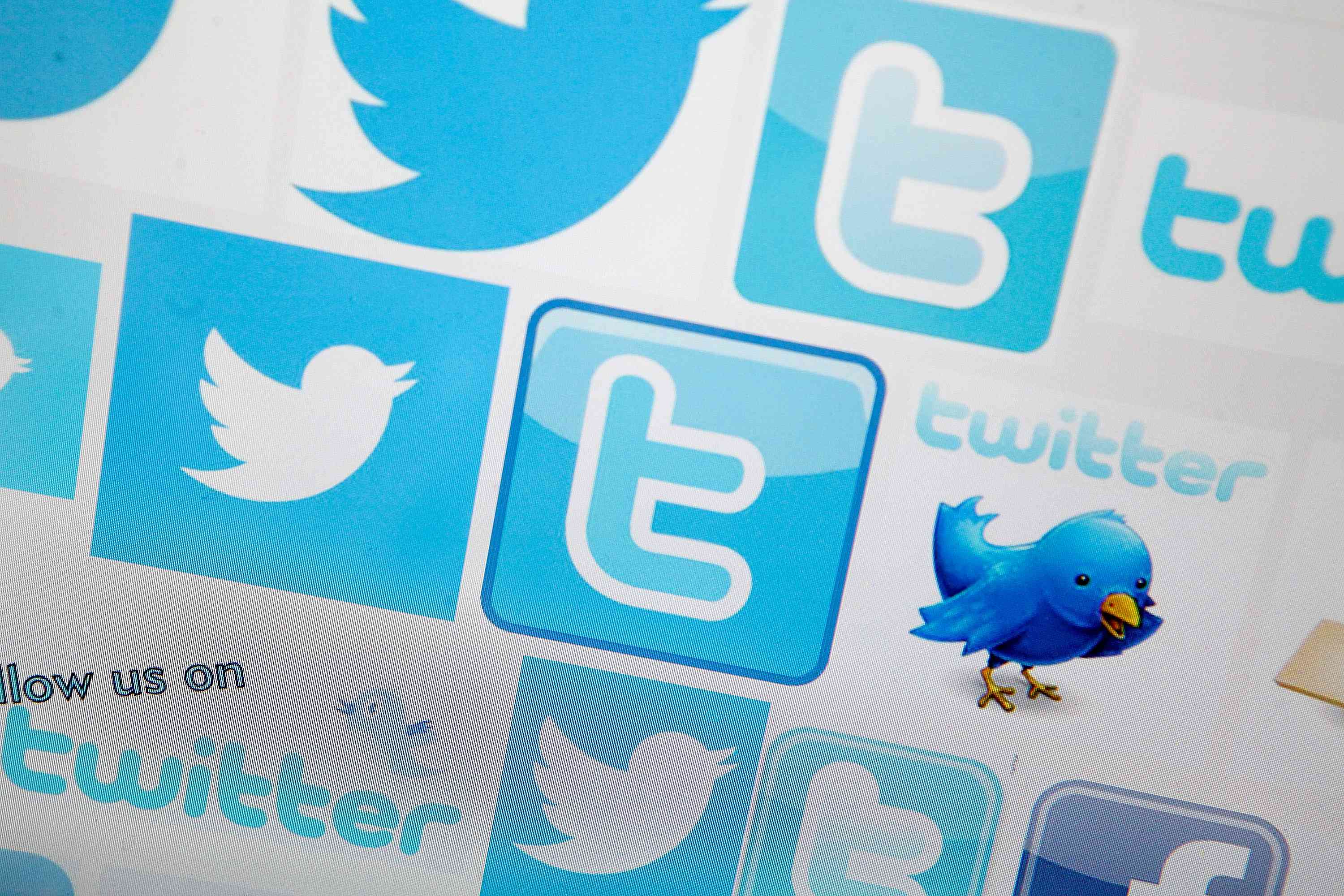 Twitter vogel en logo