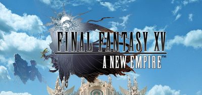 Final Fantasy XV: A New Empire-titelscherm op Android.