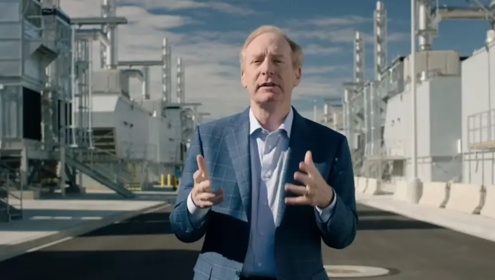 Microsoft-president Brad Smith. 