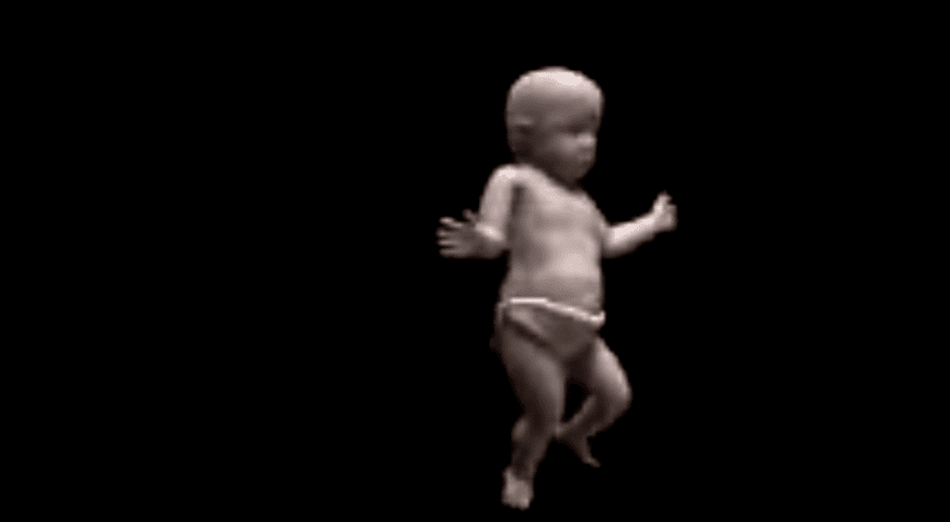 Screenshot van Dancing Baby