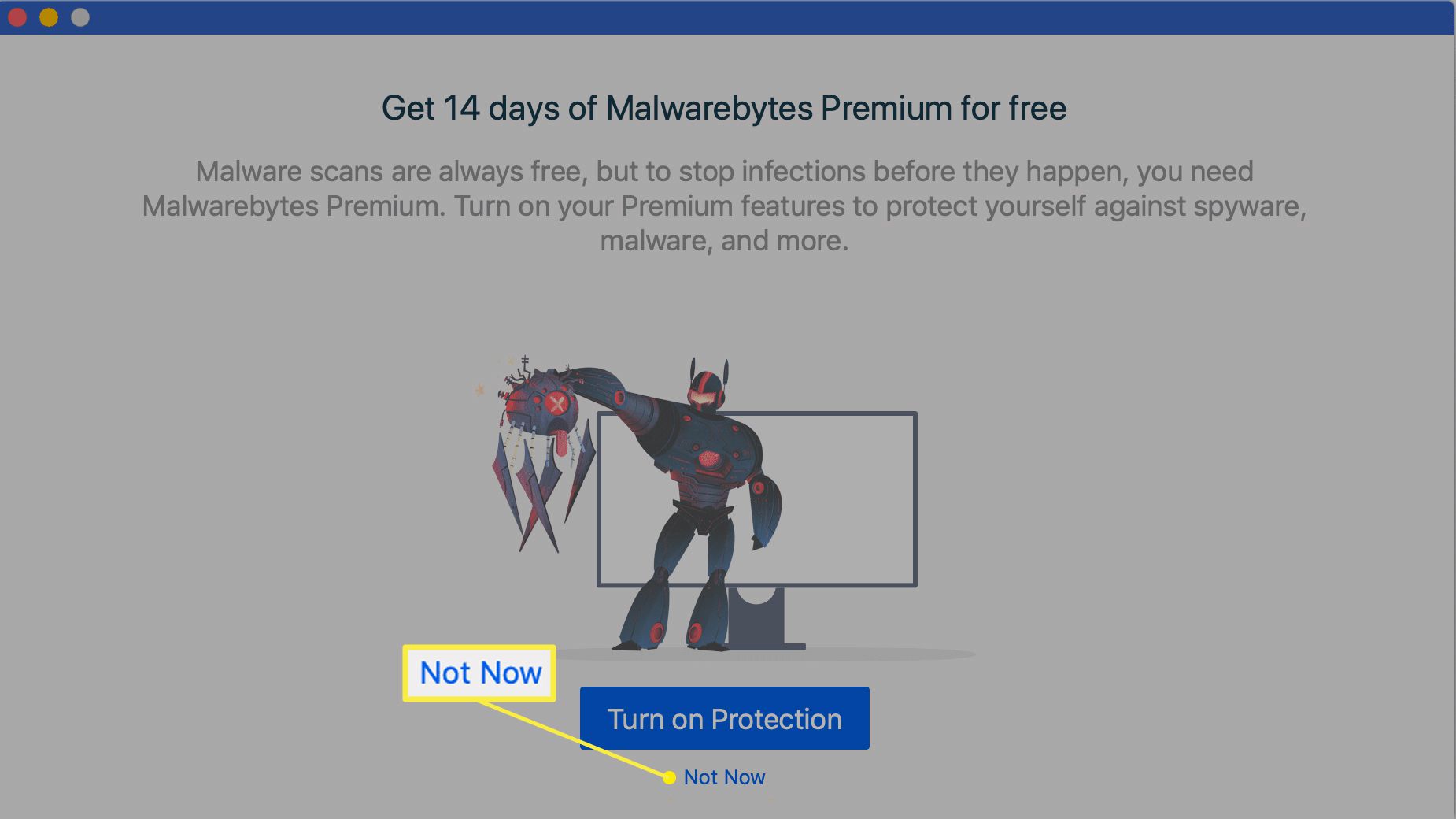 Malwarebytes voor Mac gratis proefaanbieding