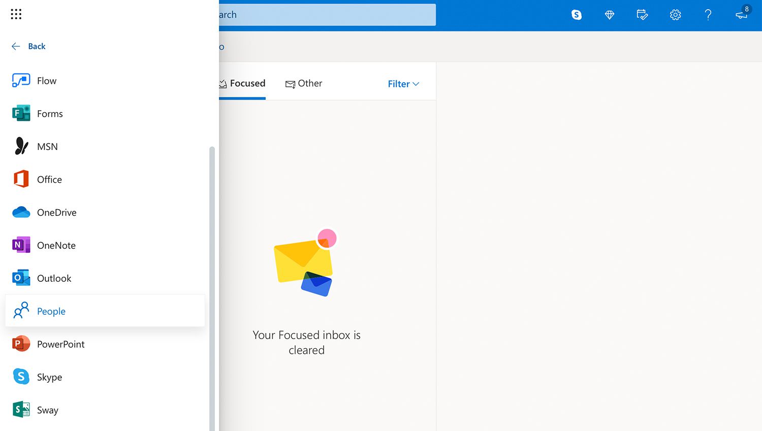 Personen-app in Outlook.com