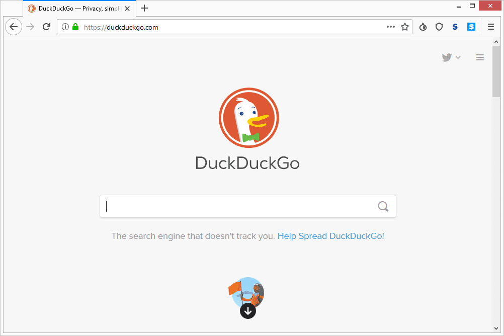 DuckDuckGo anonieme zoekmachine