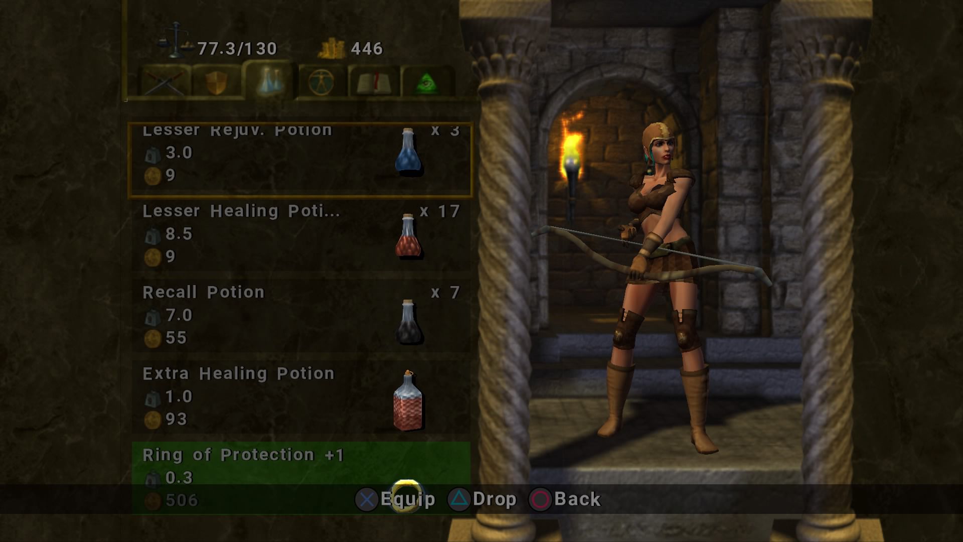 Screenshot van Baldur's Gate: Dark Alliance