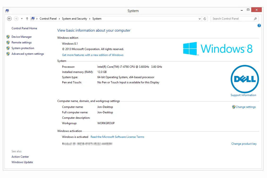 Informatie over de Windows 8-editie