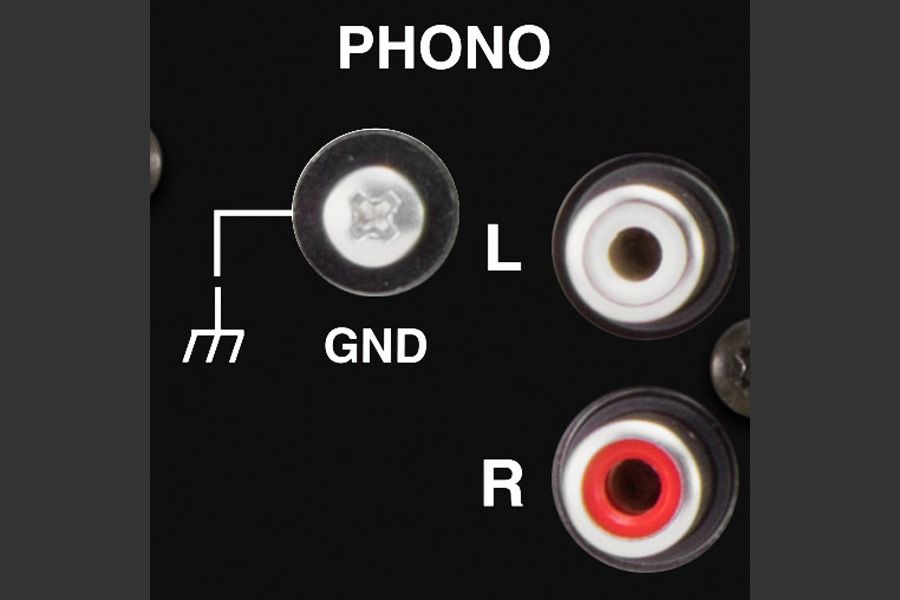 Onkyo TX-NR696 Phono-ingangsaansluiting