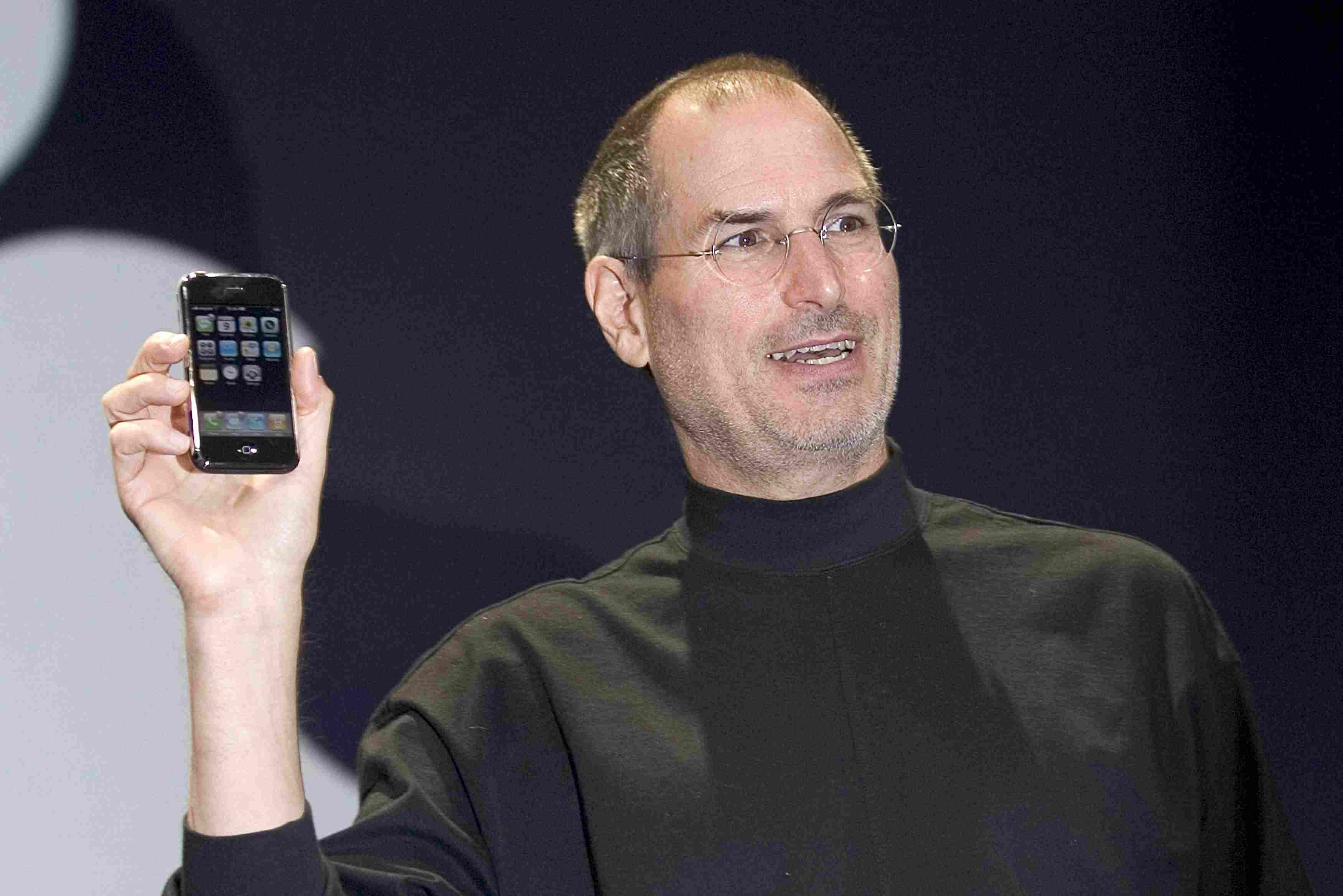 Steve Jobs onthult Apple iPhone op MacWorld Expo
