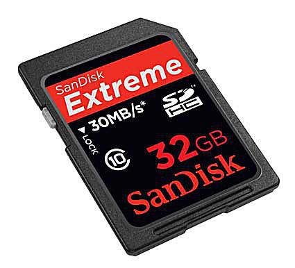 SanDisk-flashgeheugenkaart