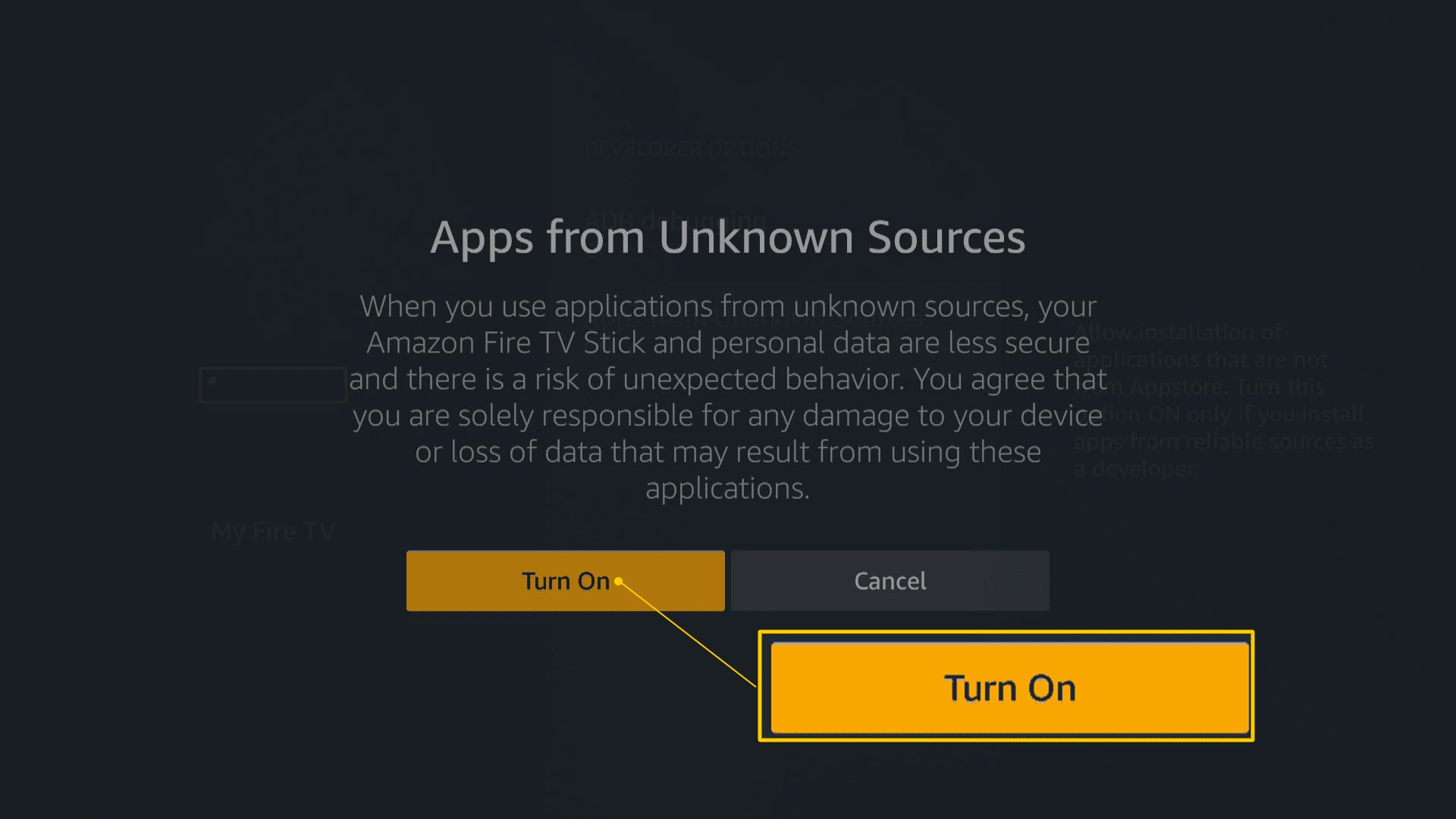 Apps van onbekende bronnen inschakelen