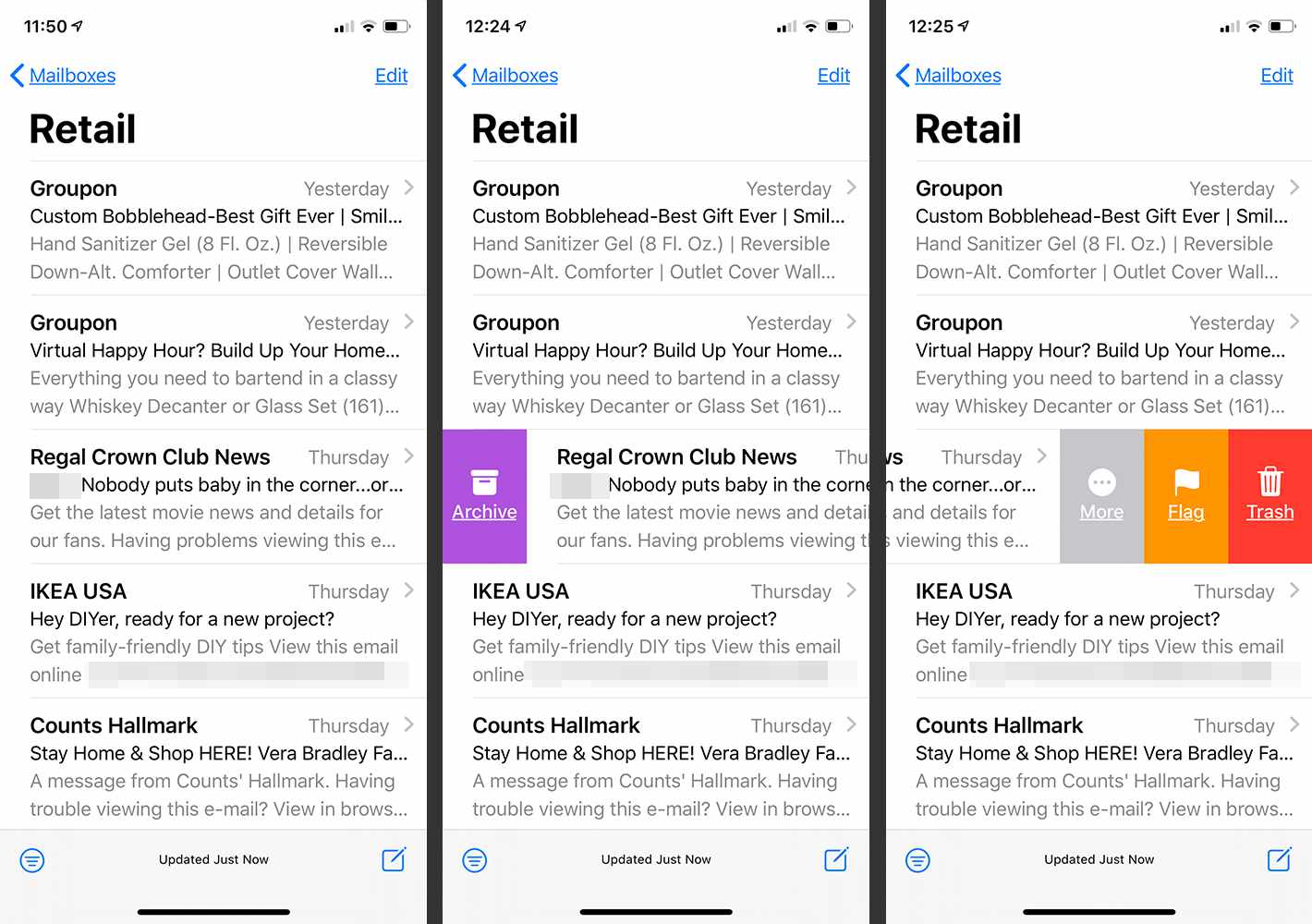 iOS Mail-app